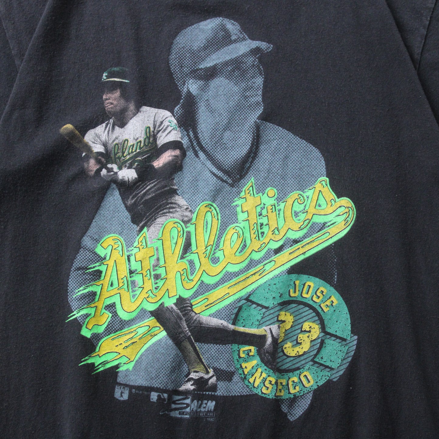 Vintage 1989 Jose Canseco Oakland A's MLB Tee - M