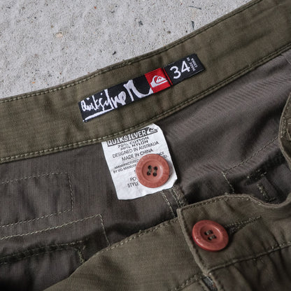 Vintage 2000s Quiksilver Cargo Shorts - 34 - AL Vintage