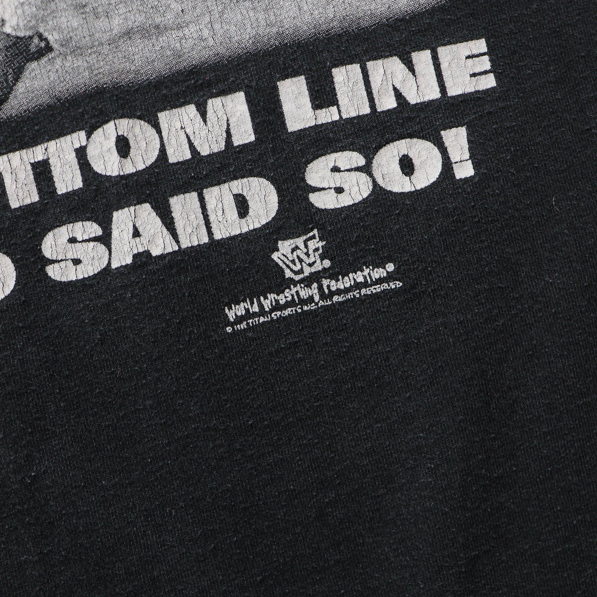 Stone Cold Steve Austin Bottom Line WWF Tee – 1997 (XL)