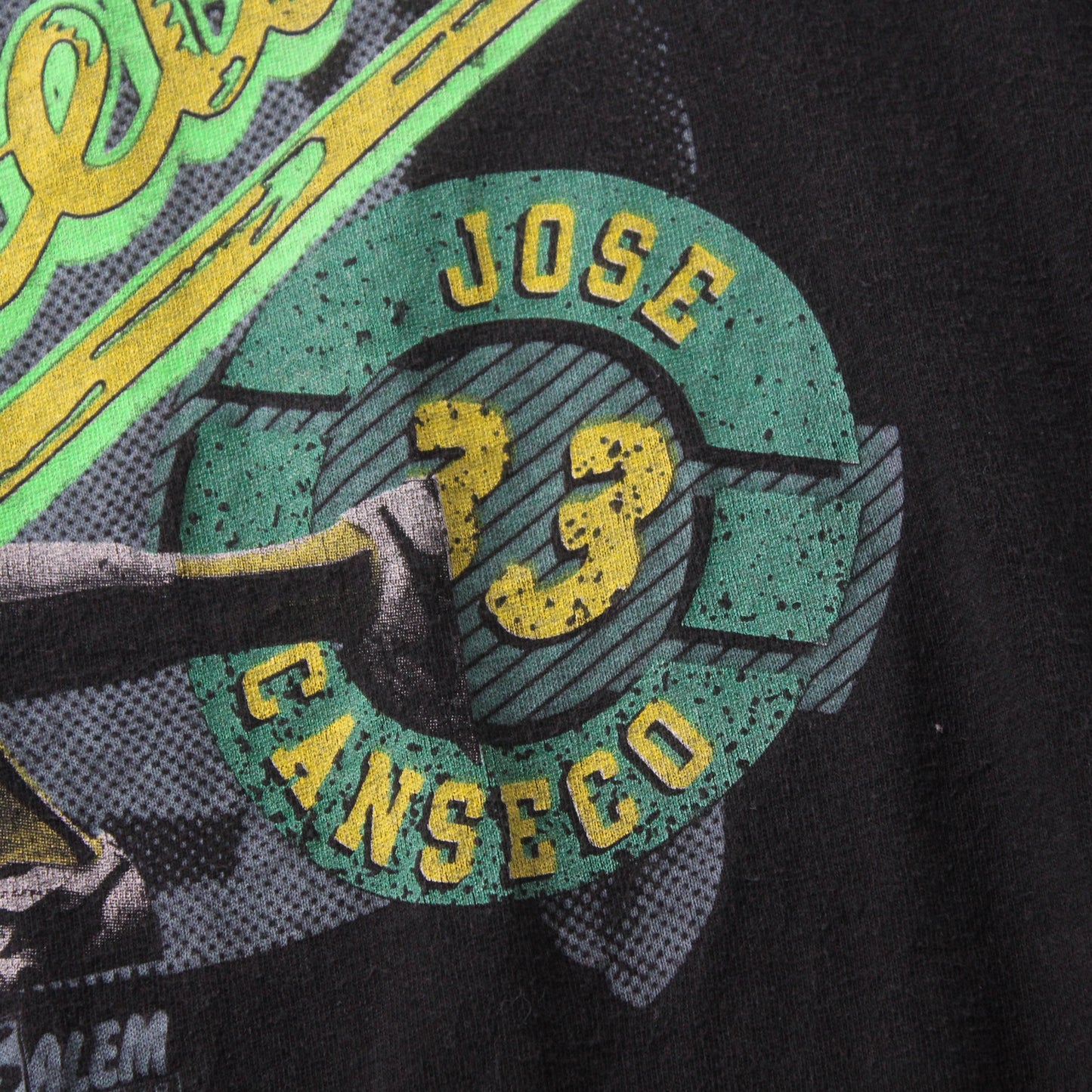 Vintage 1989 Jose Canseco Oakland A's MLB Tee - M