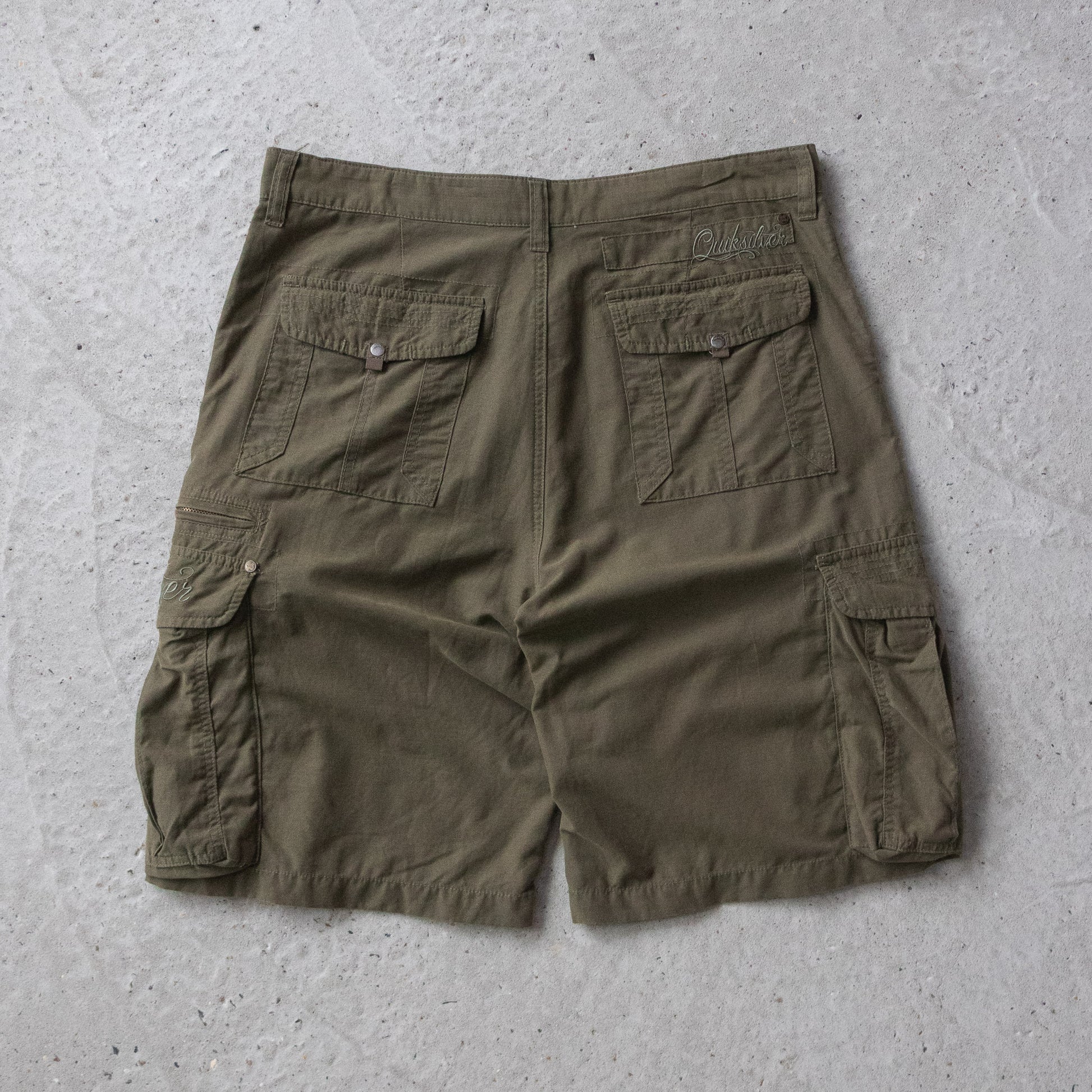 Vintage 2000s Quiksilver Cargo Shorts - 34 - AL Vintage
