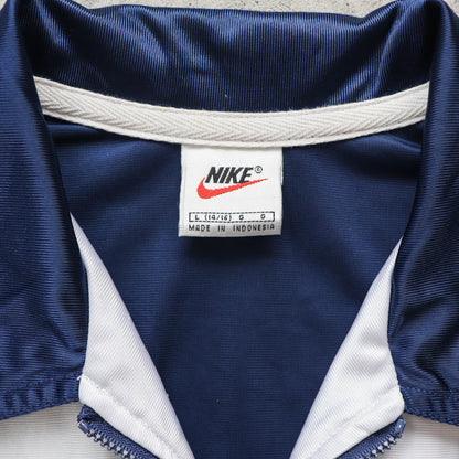Nike Basketball Satin Zip-Up Jersey - 90s (S)