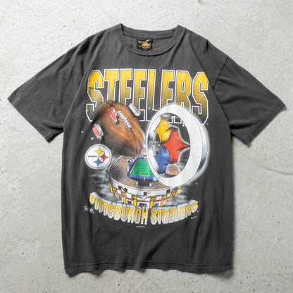 Vintage 1993 Pittsburgh Steelers NFL Tee - L