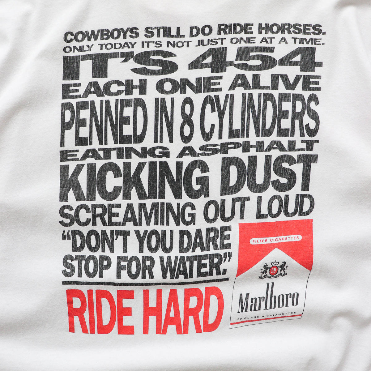 Marlboro Country Store Ride Hard Tee - 90s (XL)