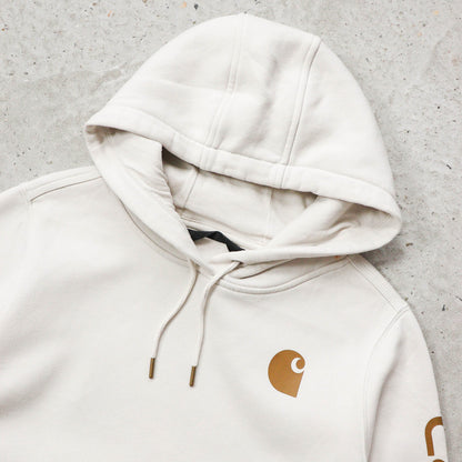 Carhartt Logo Patch Spellout Hoodie - 2000s (S)