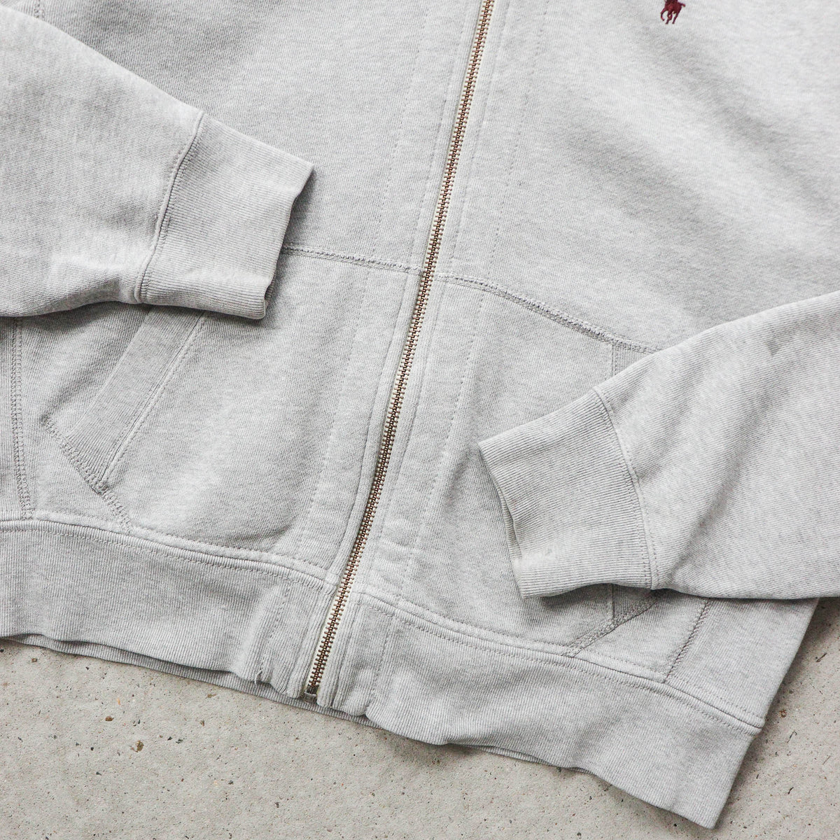 Polo Ralph Lauren Zip-Up Hoodie – 2000s (L)