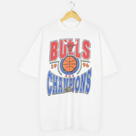Vintage 1996 Chicago Bulls NBA Champions Tee - L