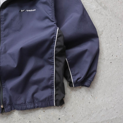 Reebok Spellout Technical Windbreaker Jacket - 90s (S)
