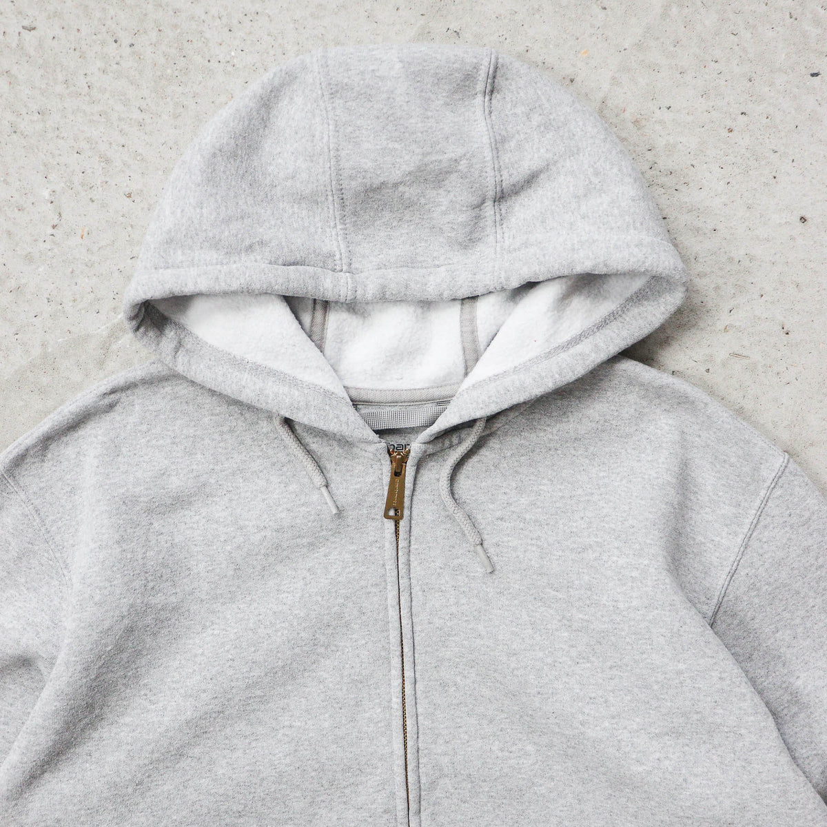 Carhartt Logo Patch Zip-Up Hoodie - 2000s (L)