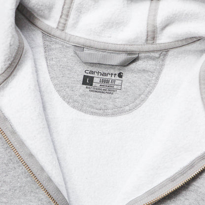 Carhartt Logo Patch Zip-Up Hoodie - 2000s (L)