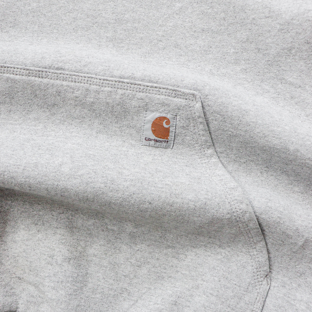 Carhartt Logo Patch Spellout Hoodie - 2000s (M)