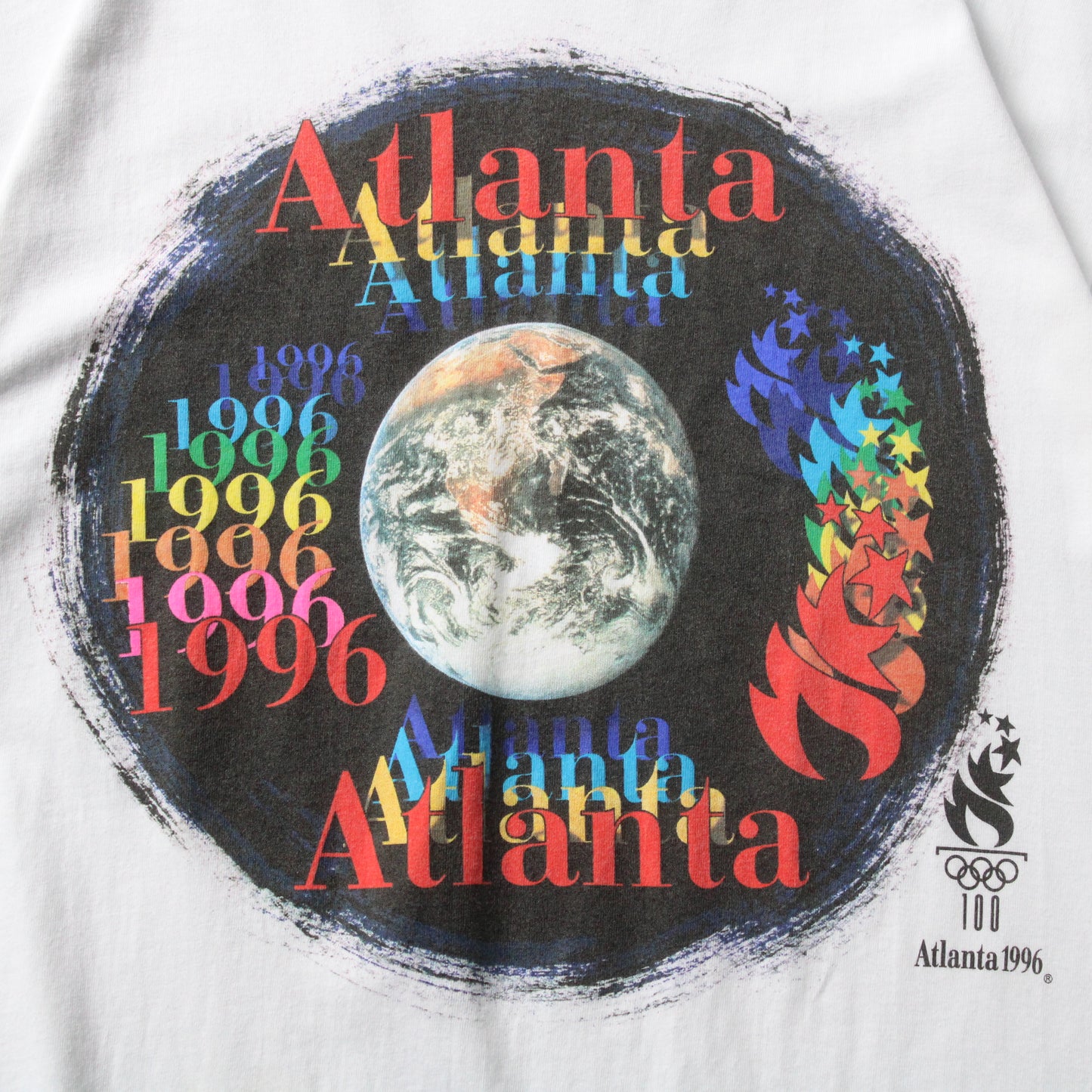 Vintage 1996 Atlanta Olympics Tee - L