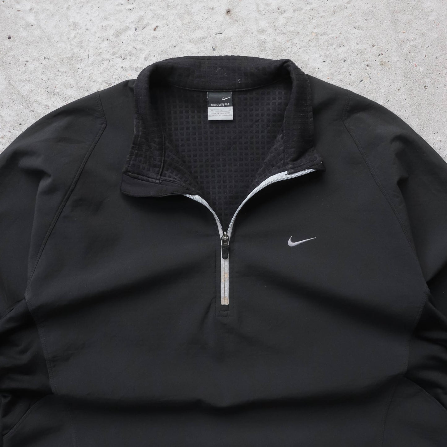 Nike Mini Swoosh 1/4 Zip Windbreaker Jacket - 2000s (XL)