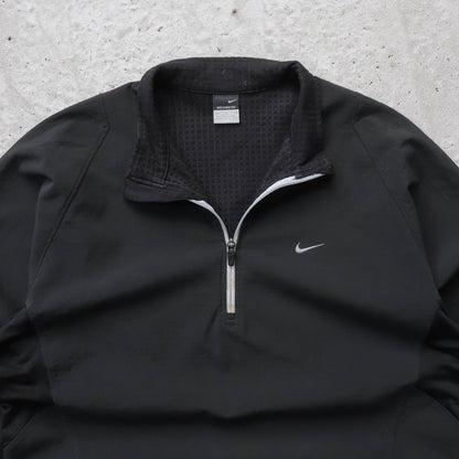 Nike Mini Swoosh 1/4 Zip Windbreaker Jacket - 2000s (XL)