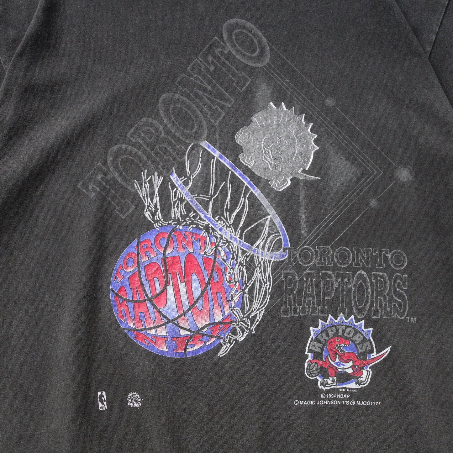 Vintage 1994 Toronto Raptors NBA Tee - L