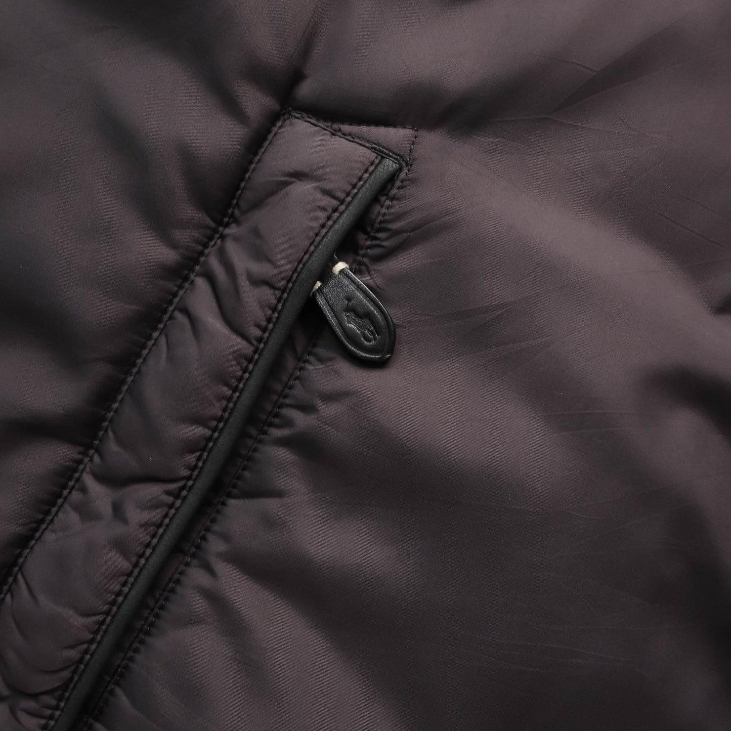 Polo Ralph Lauren Leather Buckle Puffer Vest - 2000s (XXL)