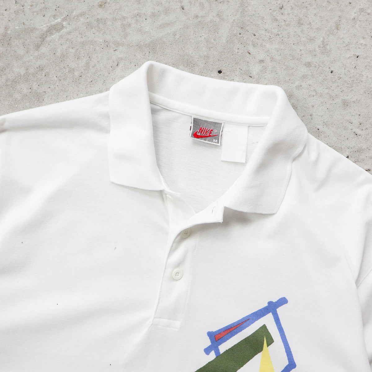 Nike Tennis Abstract Polo Shirt – 90s (M)