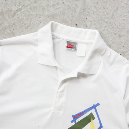 Nike Tennis Abstract Polo Shirt – 90s (M)