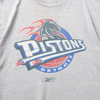 Vintage 2000s Detroit Pistons Reebok NBA Tee - L