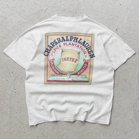 Chaps Ralph Lauren Spice Plantation Tee - 90s (L)