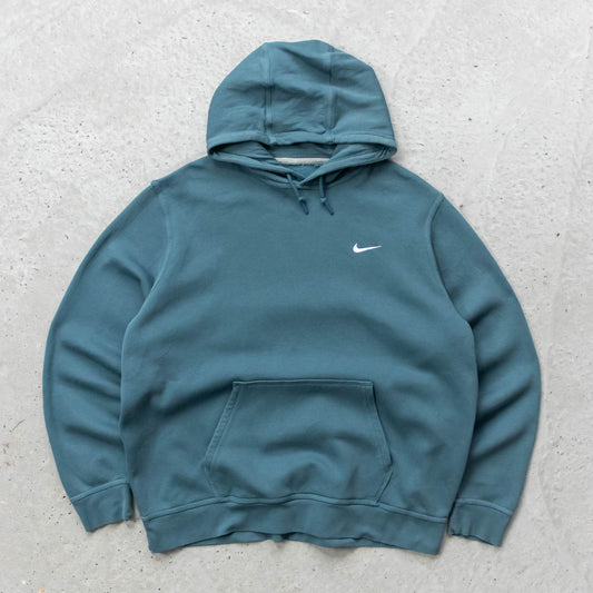 Nike Mini Swoosh Embroidered Hoodie - 2000s (XL)
