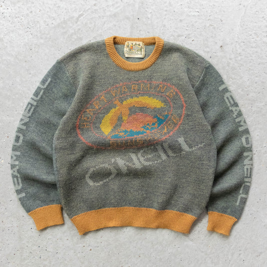 O'Neill O'Neill Heart Warming Sunshower Knit Sweater – 80s (S)