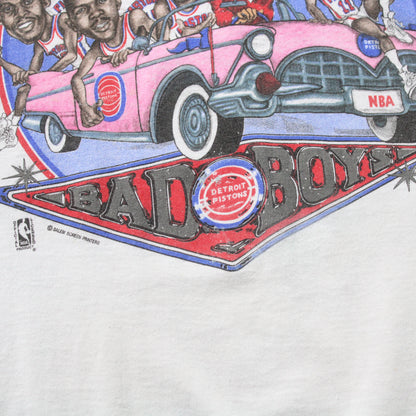 Vintage 1989 Detroit Pistons Bad Boys NBA Tee - M