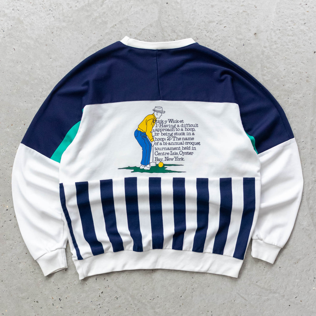 Nike Croquet Council Sweatshirt – 80s (XL)