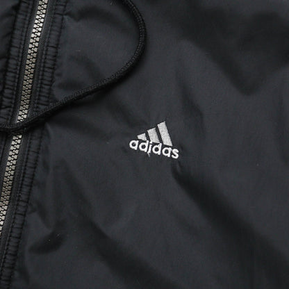 Adidas Big Logo Reversible Hooded Jacket - 90s (XL)