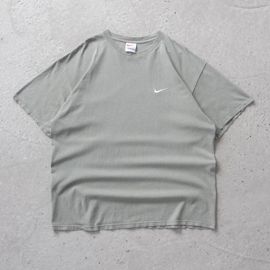 Vintage 90s Nike Mini Swoosh Sage Tee - XL - AL Vintage