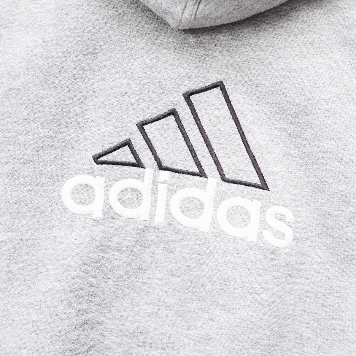 Adidas Big Logo Reversible Hooded Jacket - 90s (XL)