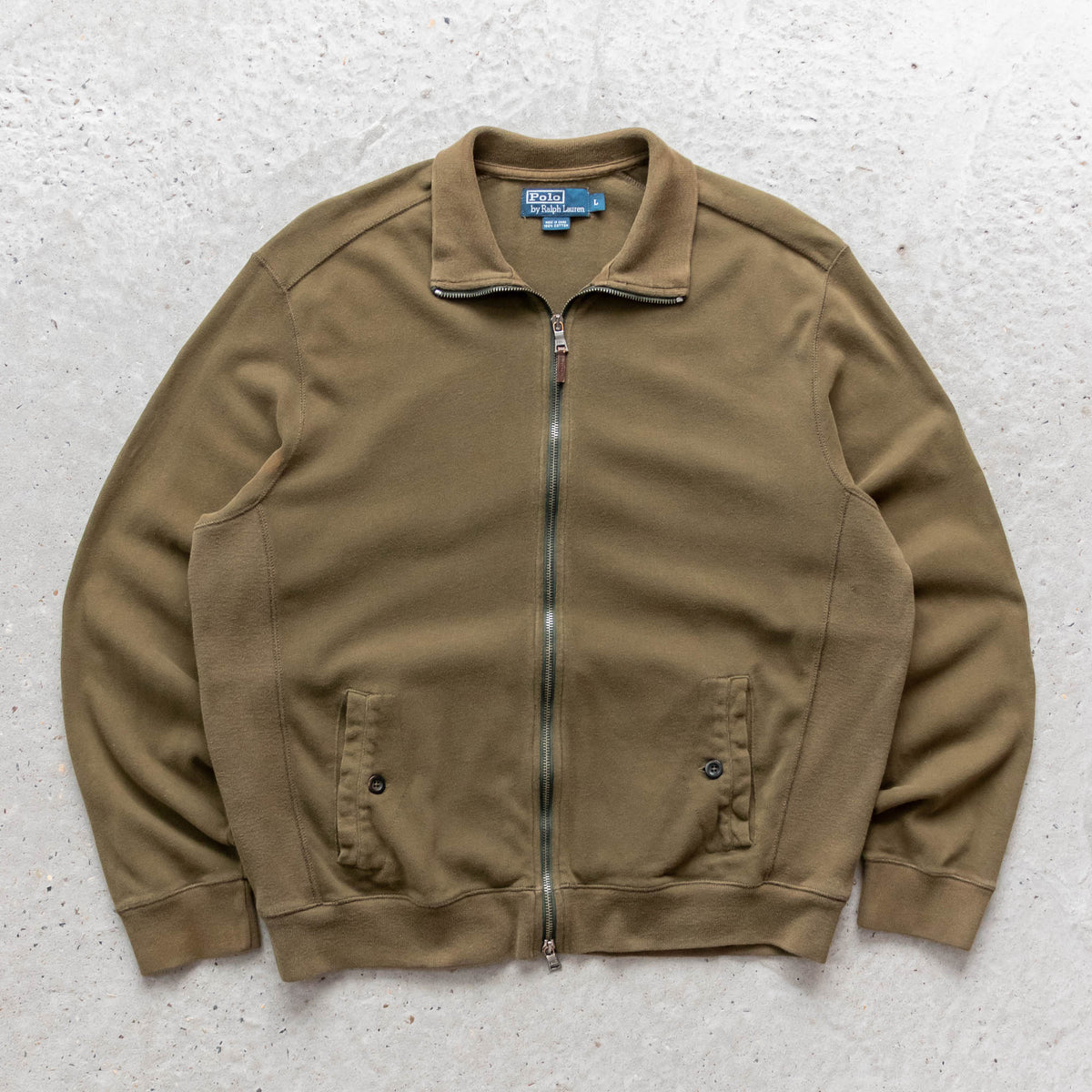 Polo Ralph Lauren Zip-Up Sweatshirt – 2000s (L)