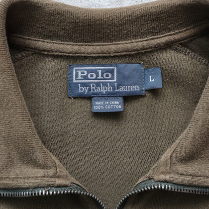 Polo Ralph Lauren Zip-Up Sweatshirt – 2000s (L)