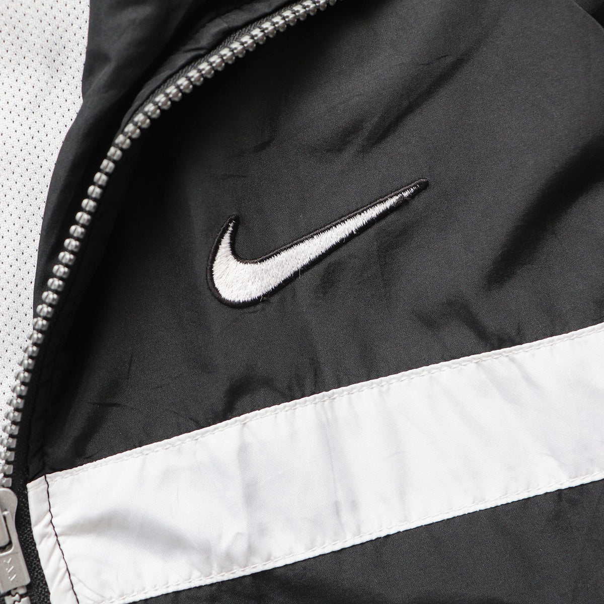 Nike Mini Swoosh Colour Block Windbreaker Jacket - 90s (L)