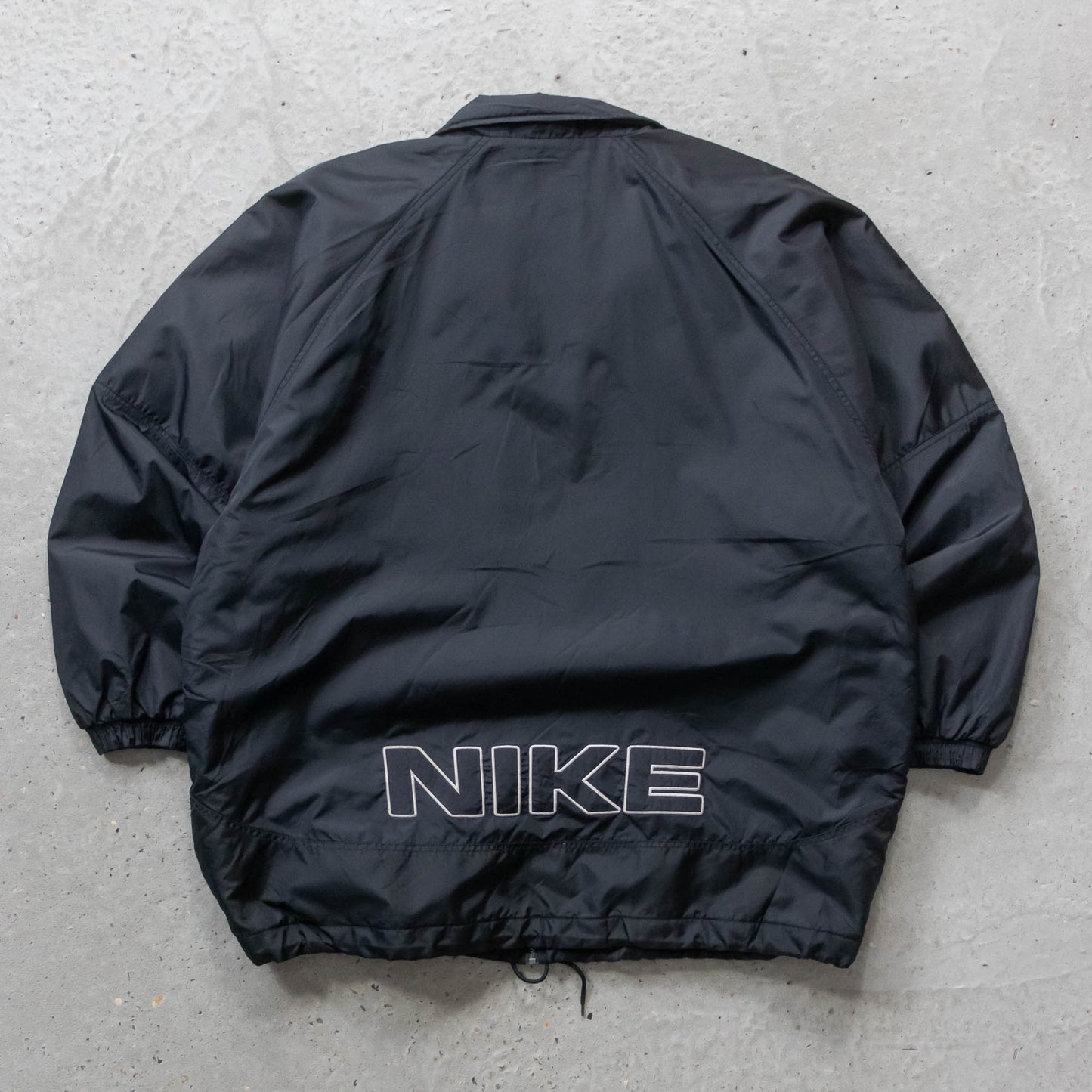 Nike Spellout Quilted Coach Jacket - 90s (XL)
