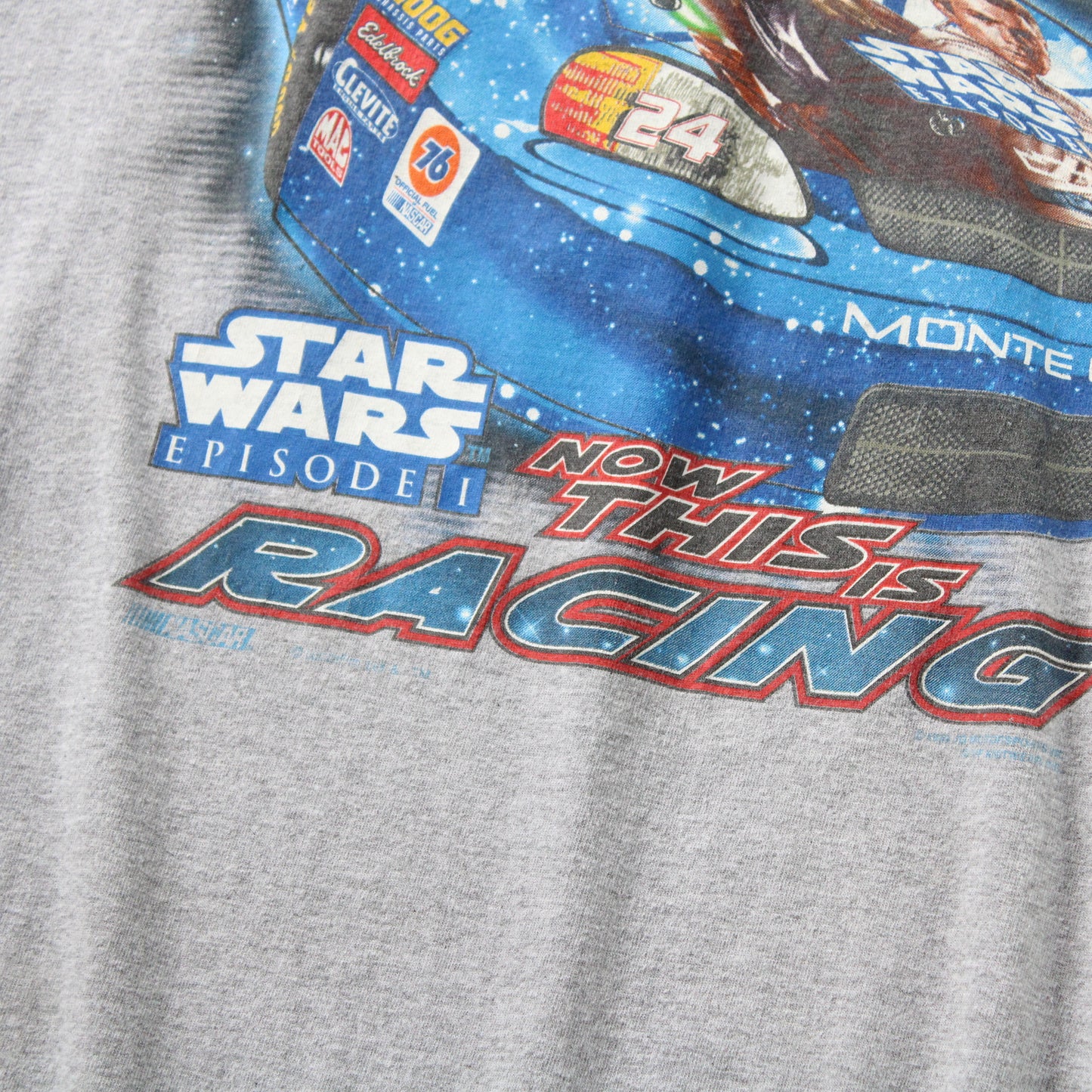 Vintage 1999 Star Wars Jeff Gordon NASCAR Tee - XXL