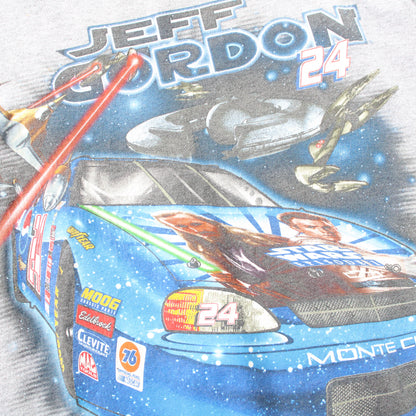 Vintage 1999 Star Wars Jeff Gordon NASCAR Tee - XXL