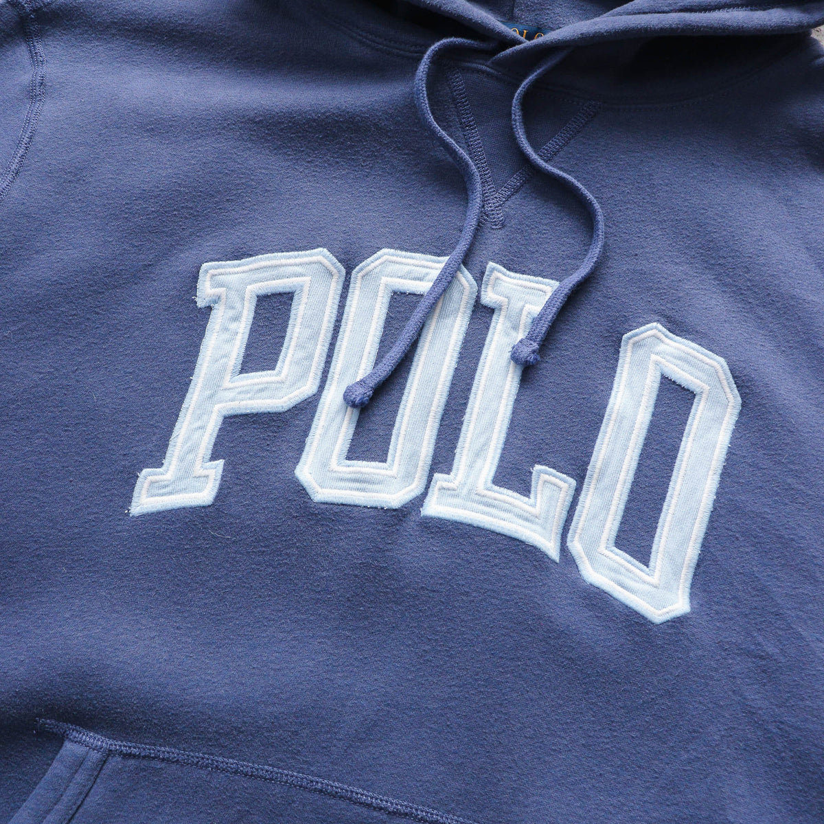 Polo Ralph Lauren Spellout Hoodie - 2000s (XL)