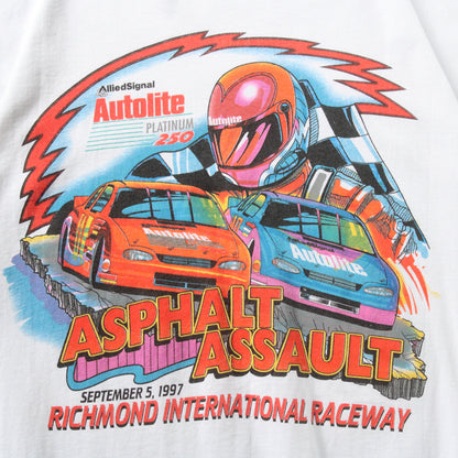 Vintage 1997 NASCAR Asphalt Assault Tee - XL