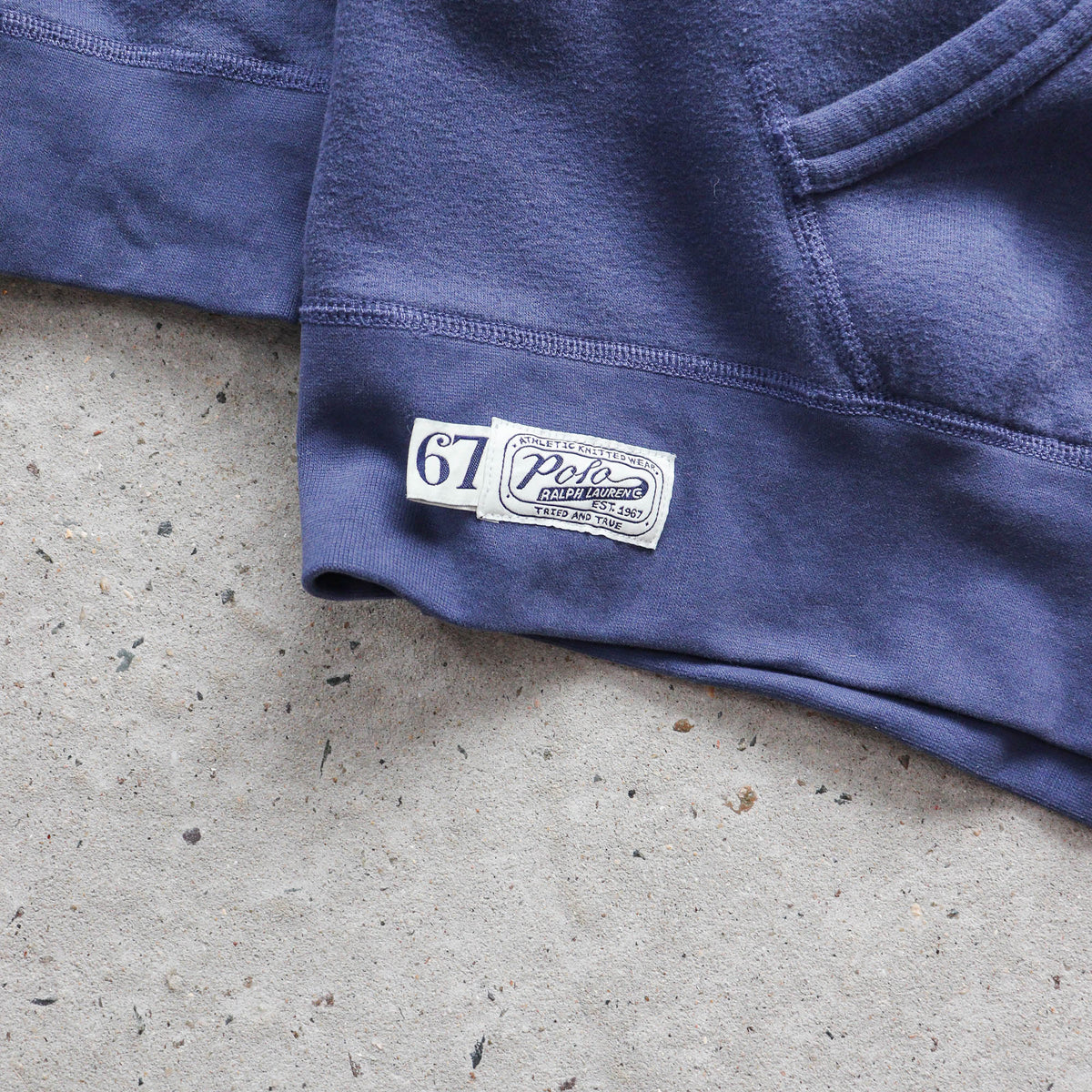 Polo Ralph Lauren Spellout Hoodie - 2000s (XL)