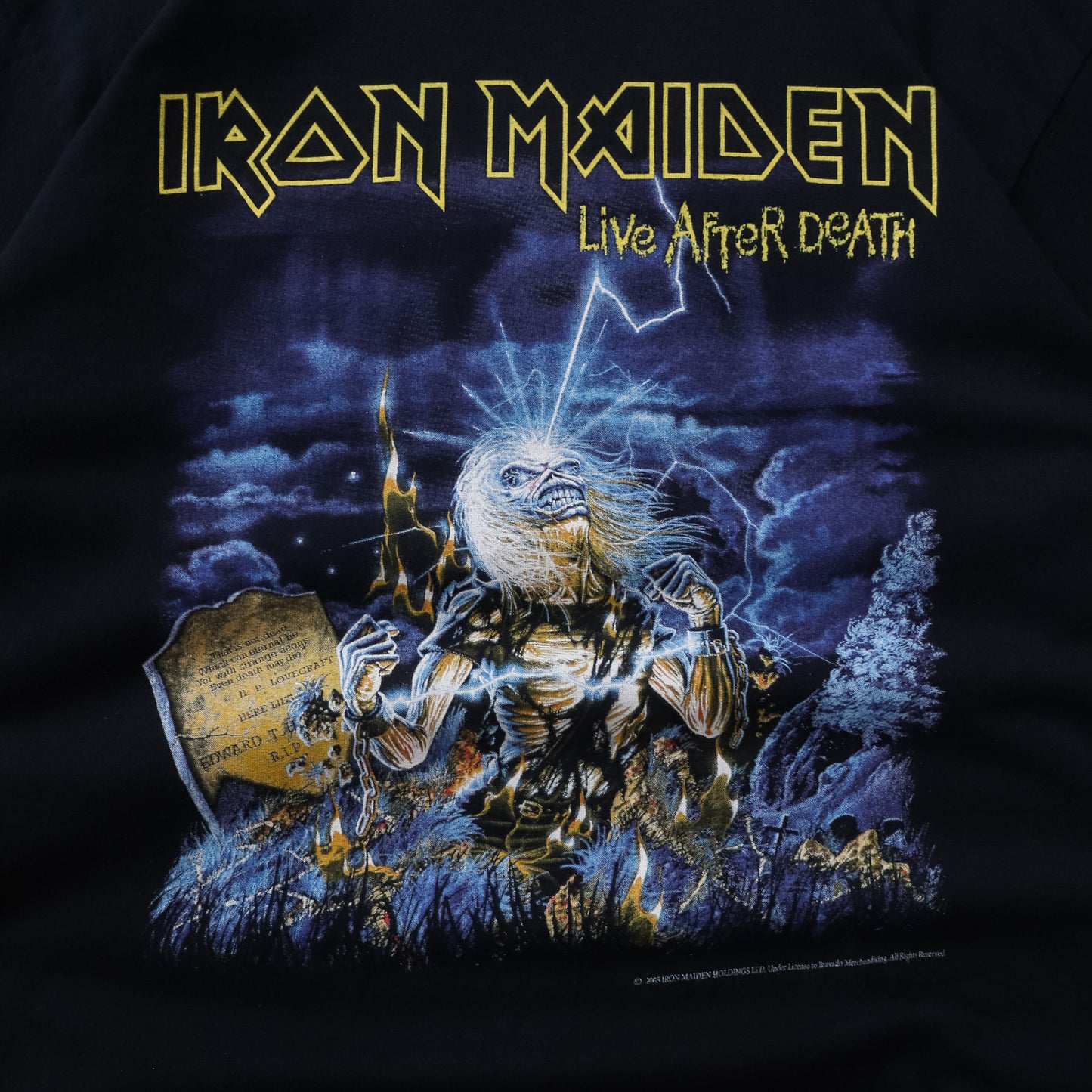 Vintage 2005 Iron Maiden Live After Death Tee - M - AL Vintage