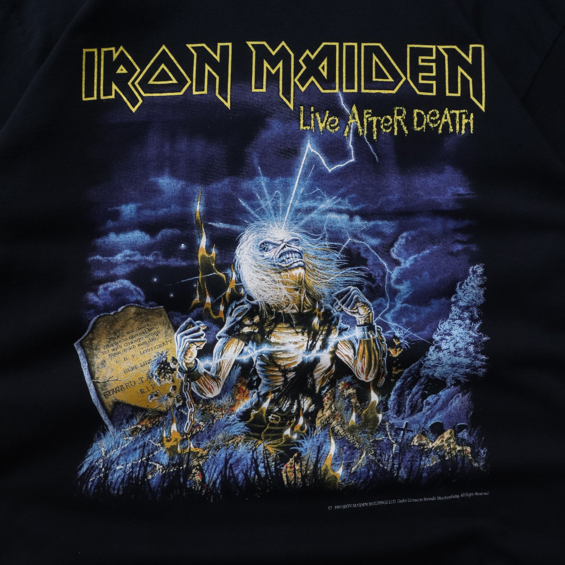 Vintage 2005 Iron Maiden Live After Death Tee - M - AL Vintage