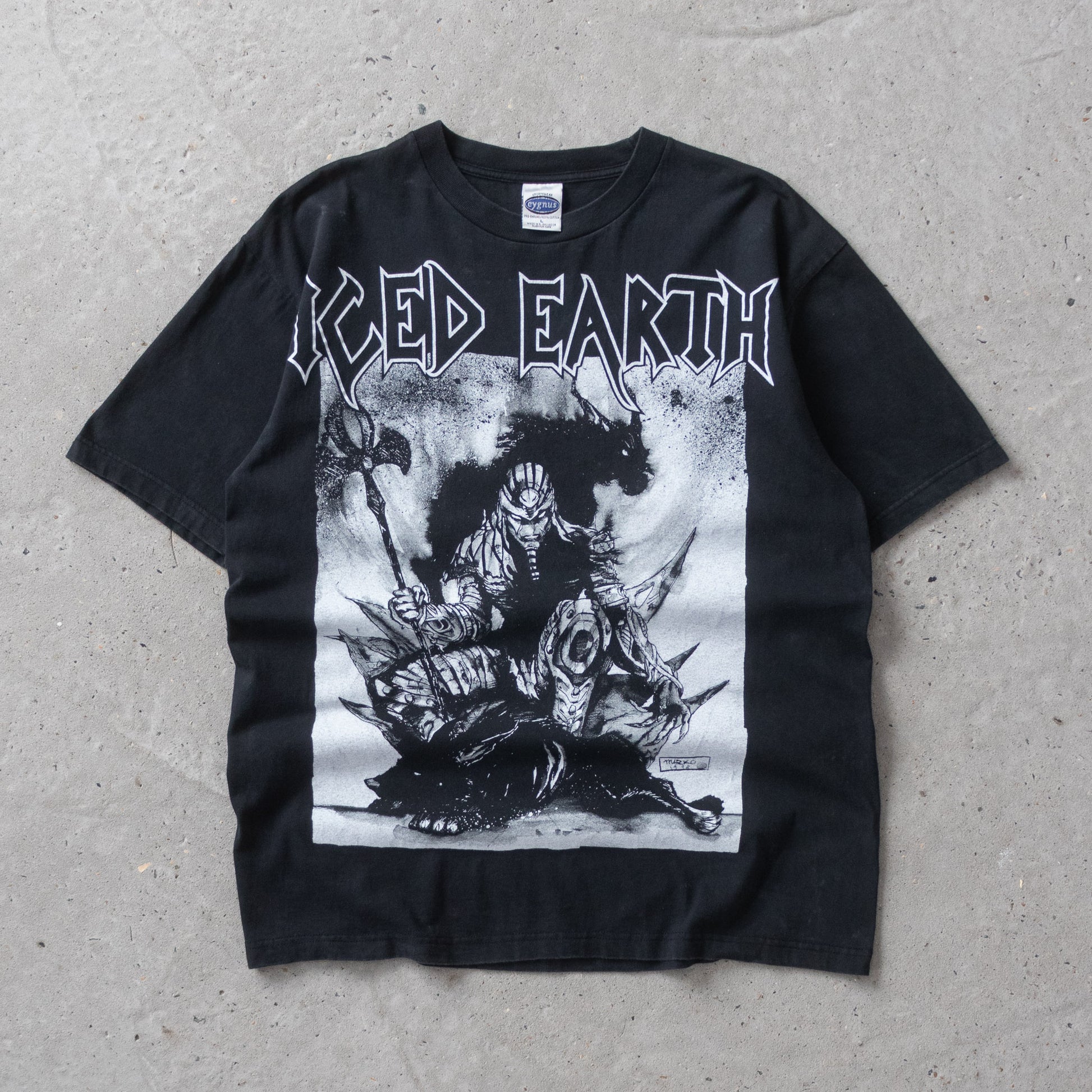 Vintage 1999 Iced Earth Tour of The Wicked Tee - L - AL Vintage