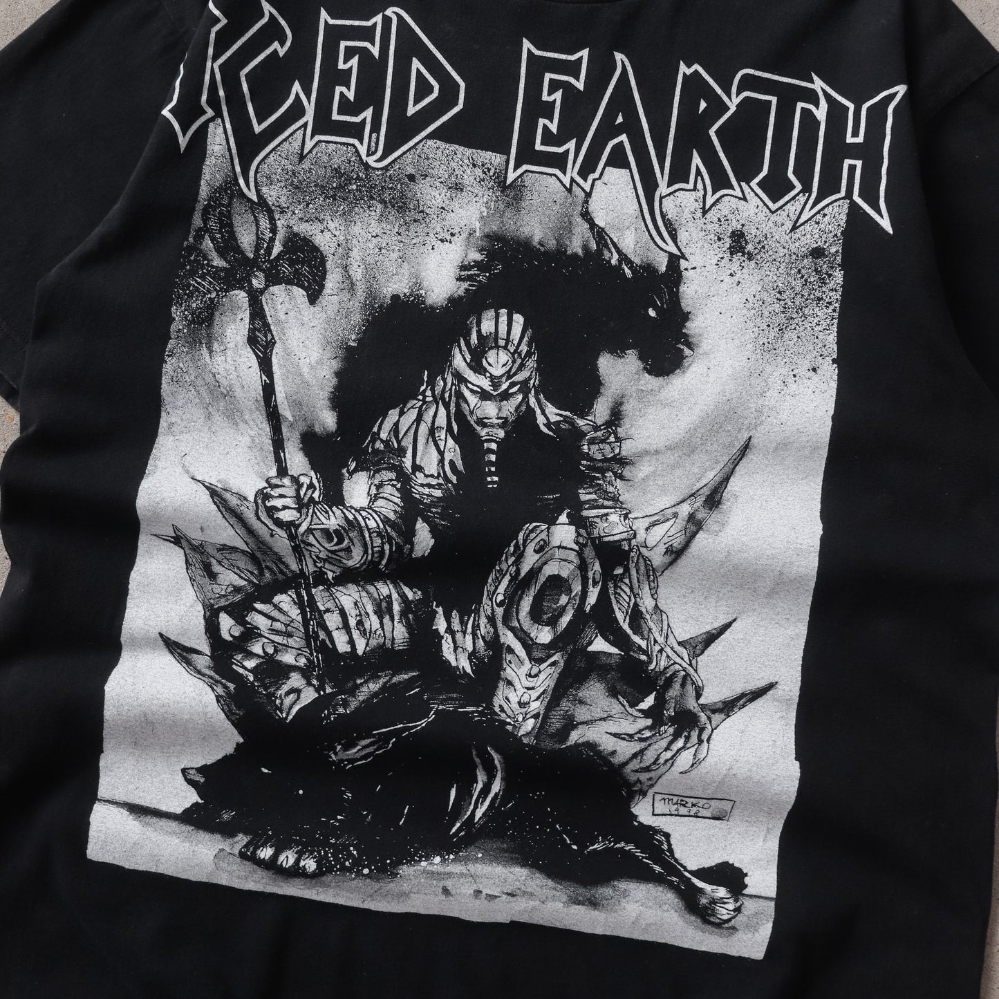Vintage 1999 Iced Earth Tour of The Wicked Tee - L - AL Vintage