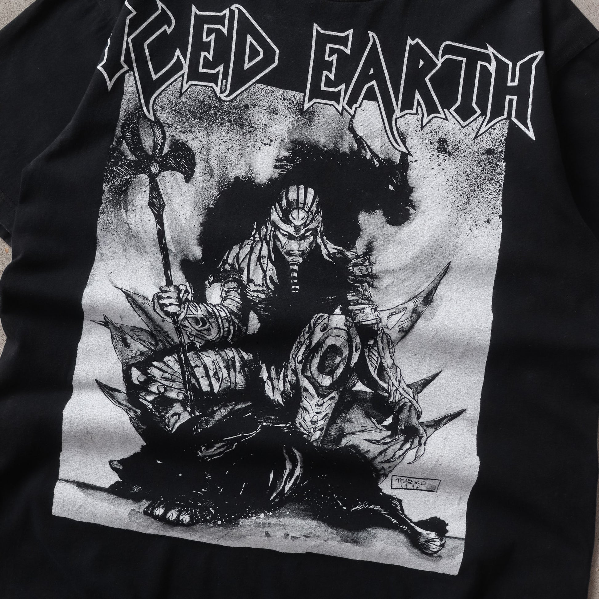 Vintage 1999 Iced Earth Tour of The Wicked Tee - L - AL Vintage