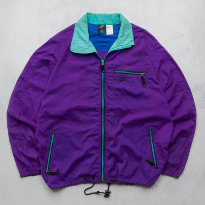 Vintage 90s Nike ACG Iridescent Windbreaker Jacket - M