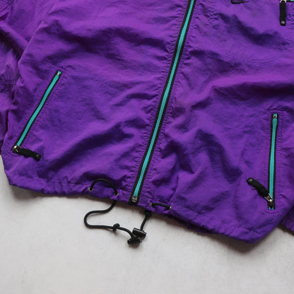 Vintage 90s Nike ACG Iridescent Windbreaker Jacket - M