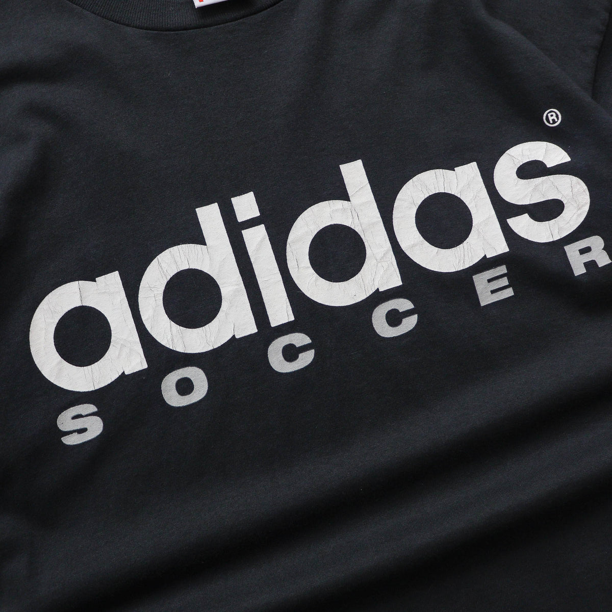Adidas Soccer Spellout Tee - 90s (XL)
