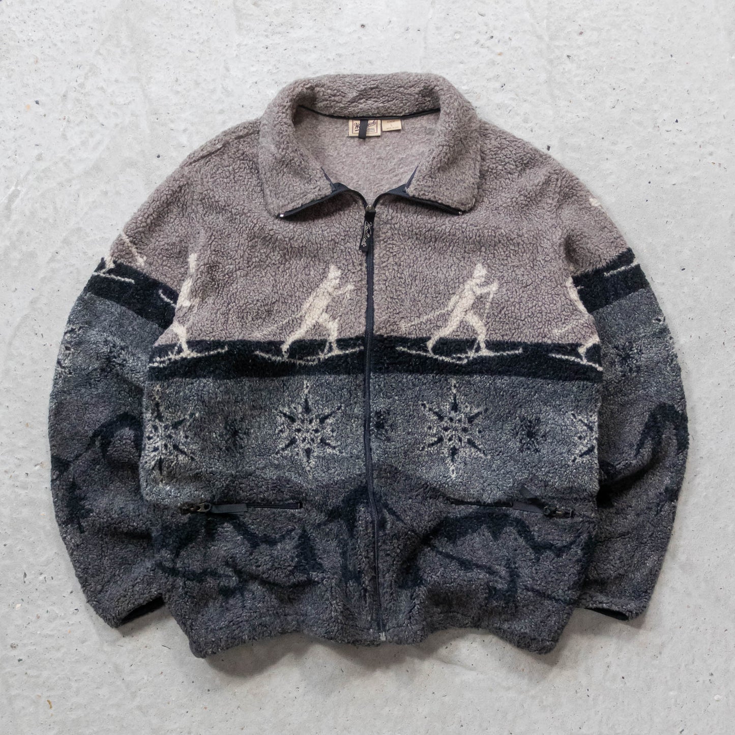 Woolrich Alpine Skier Sherpa Fleece Jacket – 90s (M)