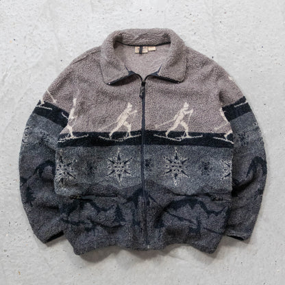 Woolrich Alpine Skier Sherpa Fleece Jacket – 90s (M)